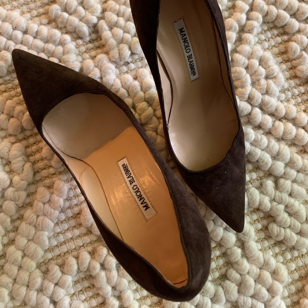 Manolo Blahnik high heels
